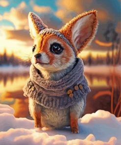 Fennec Fox Diamond Painting