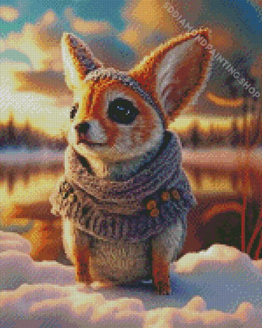 Fennec Fox Diamond Painting