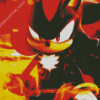 Fire Shadow Sonic Diamond Painting