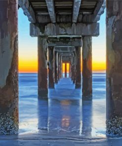 Florida Jacksonville Pier Diamond Painting