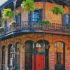 French Quarter New Orleans Diamond Painting