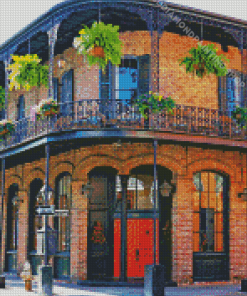 French Quarter New Orleans Diamond Painting