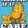 Garfield Ask Me If I Care Diamond Painting