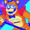 Glamrock Freddy Video Game Diamond Painting