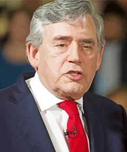 Gordon Brown Former Prime Minister Of UK Diamond Painting