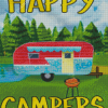 Happy Campers Diamond Painting