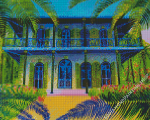 Hemingway Home And Museum Diamond Painting