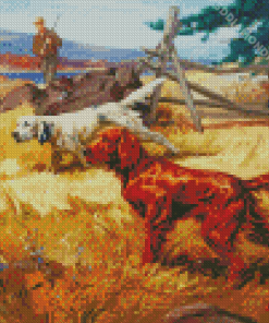 Irish Setter Diamond Painting