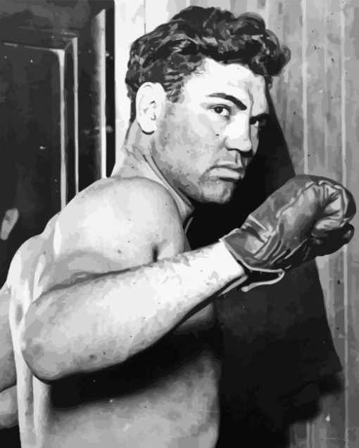 Jack Dempsey Boxer Diamond Painting