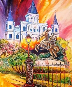 Jackson Square New Orleans Louisiana Diamond Painting