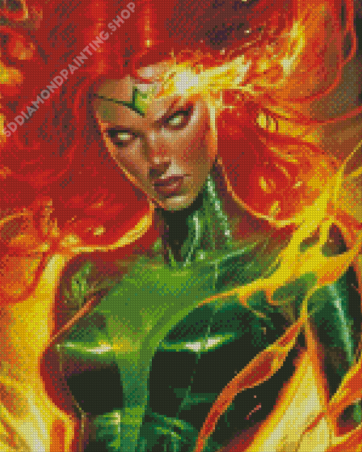 Jean Grey Diamond Painting