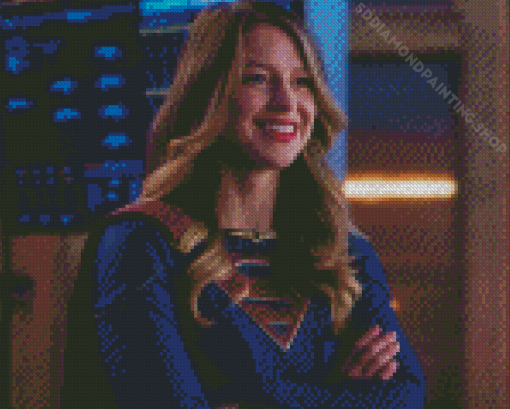 Kara Danvers Super Hero Diamond Painting