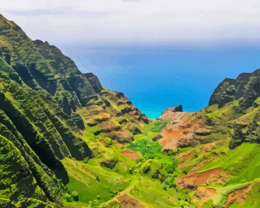 Kauai Island Nature Diamond Painting