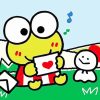 Keroppi Holding Love Letter Diamond Painting