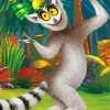 King Julien Diamond Painting