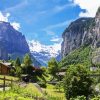 Lauterbrunen Waterfall Diamond Painting