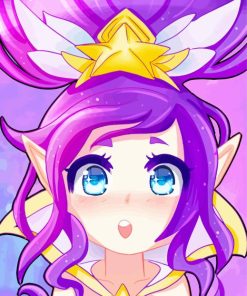 League Of Legends Janna Star Guardian Diamond Painting