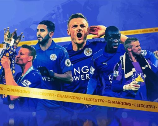 Leicester City Football Club Players Diamond Painting