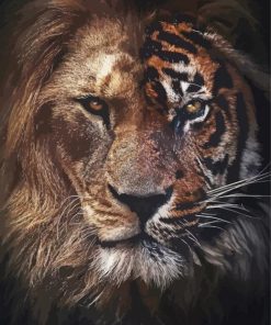 Lion Tiger Diamond Painting