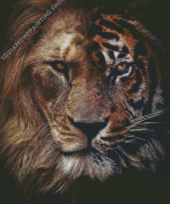 Lion Tiger Diamond Painting