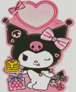 Lovely Kuromi Character Diamond Painting