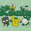 Lucky Sanrio Characters Poster Diamond Painting