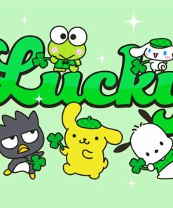 Lucky Sanrio Characters Poster Diamond Painting