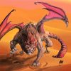 Manticore In Desert Diamond Painting