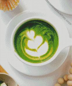 Matcha Latte Diamond Painting