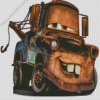 Mater Cars Movie Character Diamond Painting