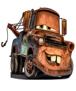 Mater Cars Movie Character Diamond Painting