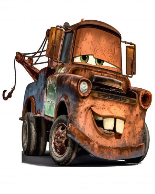 Mater Cars Movie Character Diamond Painting