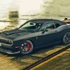 Matte Black Hellcat Srt Diamond Painting