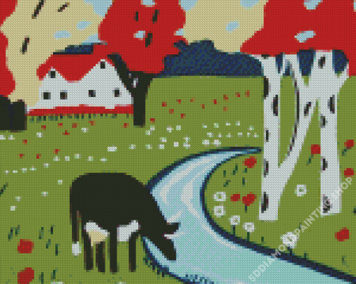 Maud Lewis Art Diamond Painting