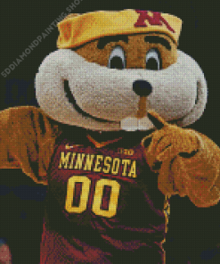 Minnesota Gophers Mascot Diamond Painting