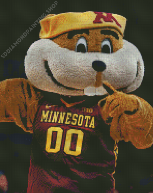 Minnesota Gophers Mascot Diamond Painting