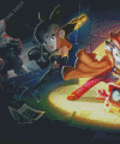 Monochrome Brawl Stars Characters Diamond Painting