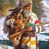 Mountain Man Diamond Painting