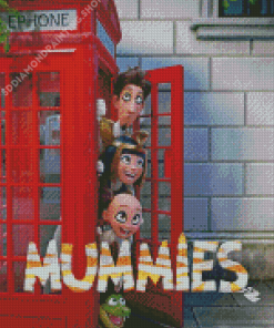 Mummies Animated Movie Diamond Painting