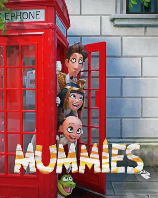 Mummies Animated Movie Diamond Painting