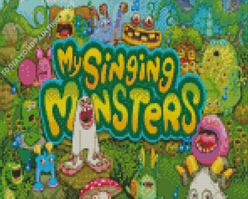 My Singing Monsters Diamond Painting