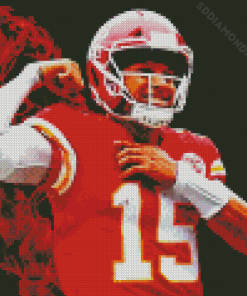 Patrick Mahomes Diamond Painting