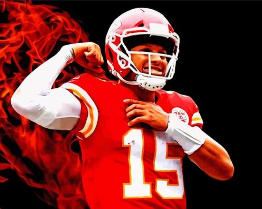 Patrick Mahomes Diamond Painting