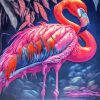 Pink Flamingo Diamond Painting