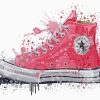 Pink Shoe Converse Diamond Painting