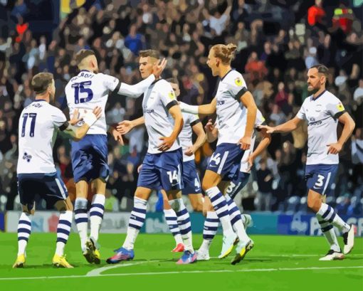 Preston North End Fc Players Diamond Painting