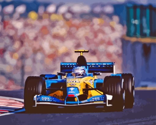 Renault R202 Formula One Diamond Painting