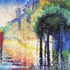 Rio San Trovaso Venice By Henri Edmond Cross Diamond Painting