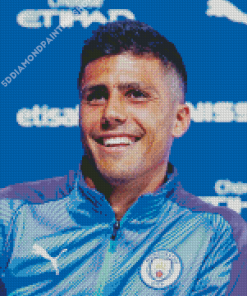 Rodri Football Player Diamond Painting