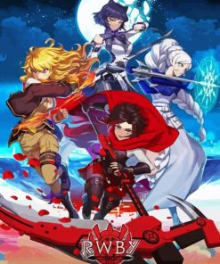 Rwby Anime Diamond Painting